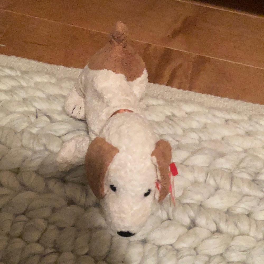 Tu stuffed dog- year 2000